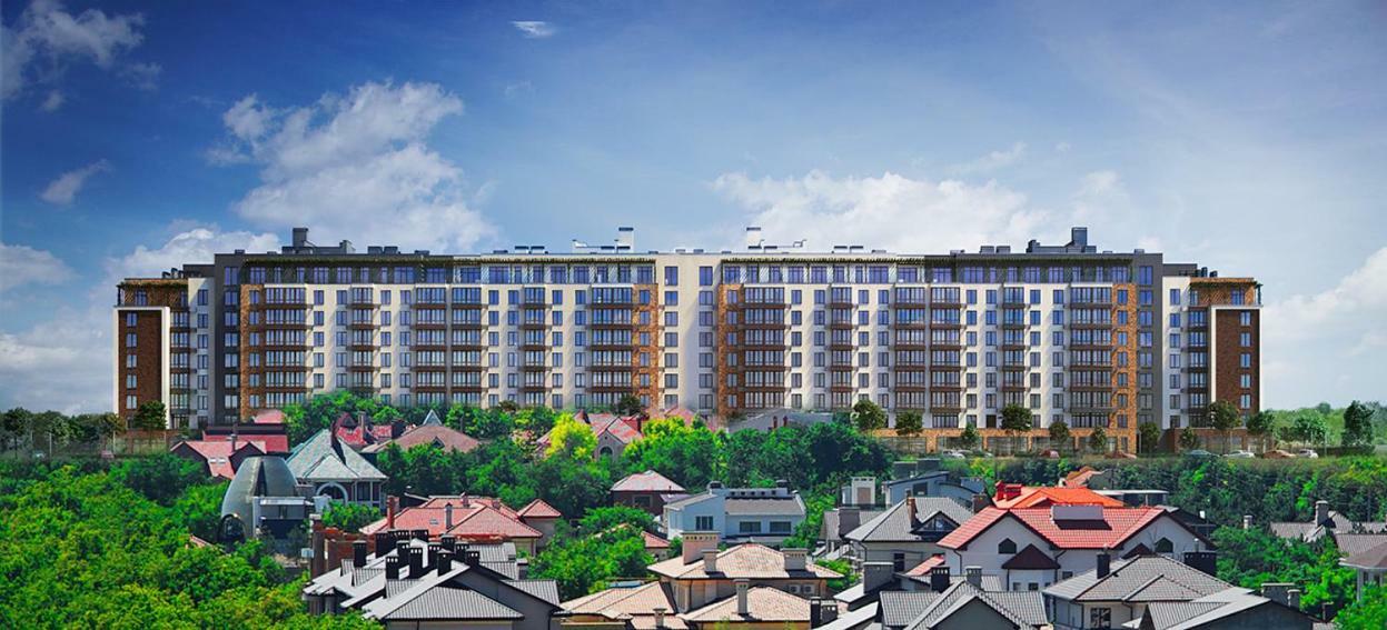 Уютная Квартира С Видом На Море Riviera City Lägenhet Fontanka Exteriör bild